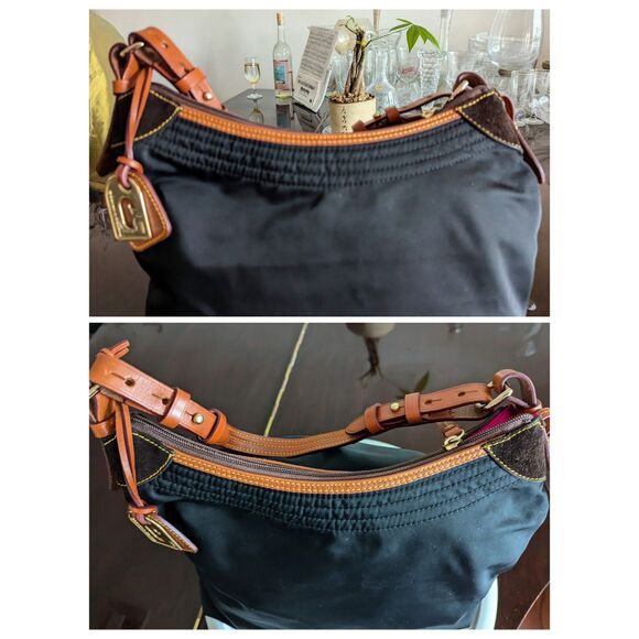 Dooney & Bourke Bag Hobo Shoulder Tote Erica with updated Duck logo - Picture 10 of 13